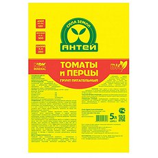 Грунт для томатов и перца 5л Антей(Россия)