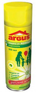 Аэрозоль от комаров,  мошек, слепней 100мл (на кожу) ARGUS AR-338