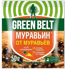 Средство от муравьев Муравьин 50г(Россия)