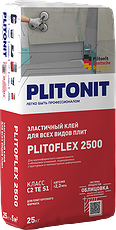 Плитонит PLITOFLEX2500 эластич.плит. клей С2 ТЕ S1 (25кг.)