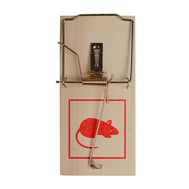 Мышеловка деревянная 100х45х6 мм тов-200114 (Россия)