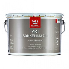 Краска для цоколя матовая YKI (база А) 0,9л TIKKURILA (Финляндия)