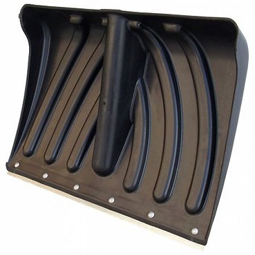 Ковш лопаты Крепыш 465*340мм с оцинкованной планкой черный