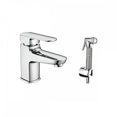 См-ль для умывальника ACCOONA с гигиенической лейкой д.40мм A9202 (Китай)