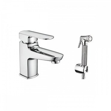 См-ль для умывальника ACCOONA с гигиенической лейкой д.40мм A9202 (Китай)