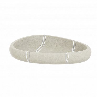 Мыльница для ванной Fora Line настольная полирезин бежевая (For-LN036NAT)