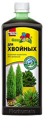 Удобрение "ФлорГумат" для хвойных 0,5л. жидкое Гера (Россия)
