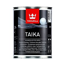 Краска TAIKA HL серебристая лазурь  0,9л TIKKURILA(Финляндия)