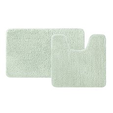Набор ковриков для ванной (50*80+50*50) светло-зеленый BASE BSET05Mi13 IDDIS