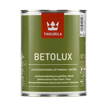 Краска БЕТОЛЮКС (базис А) 2,7л TIKKURILA(Финляндия)