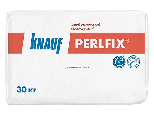 Перлфикс 30кг- клей гипсовый монтажный КНАУФ(Россия)